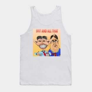 Tony Blair and John Prescott Caricatures. POLITICAL HUMOUR. Tank Top